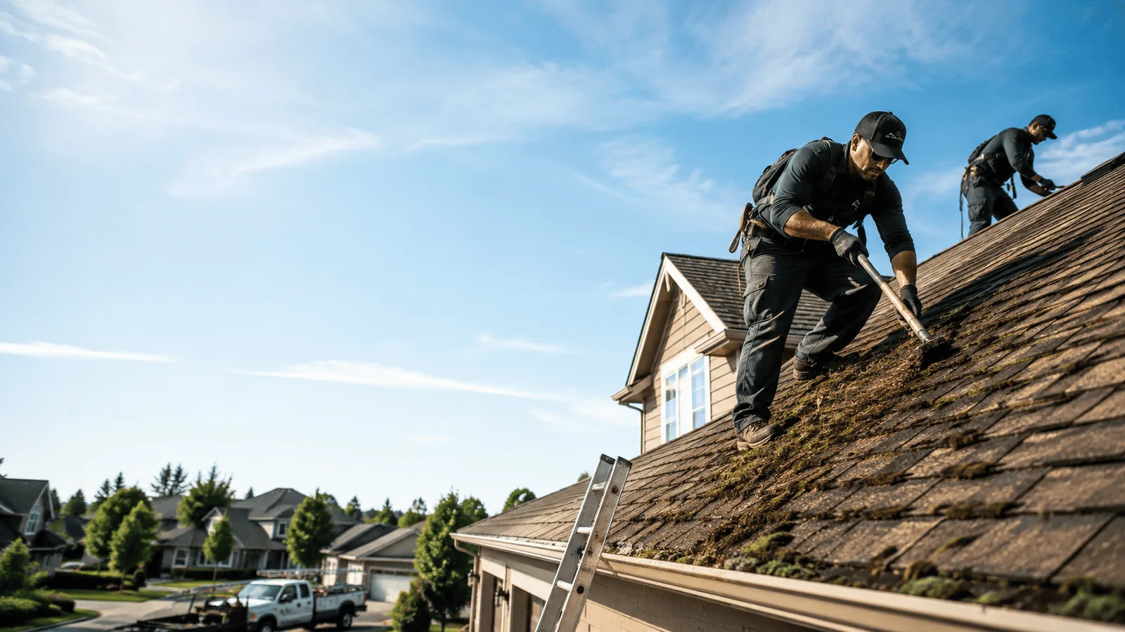 Roof Moss Removal in Highland, CA near me
